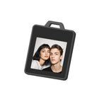 E-ink Photo Keychain, Picture Keychain, Custom Photo Keychain with 4Color E-Ink Screen, Contact Sync&Display