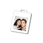 E-ink Photo Keychain, Picture Keychain, Custom Photo Keychain with 4Color E-Ink Screen, Contact Sync&Display