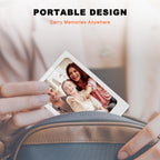 Mini Photo Frame, 4.0 Inch E-Ink Photo Frame, 768x528 IPS Four-Colour Ink Screen, Energy Saving Portable Picture Frame - Perfect Everyday Gift for Men Women