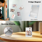 Mini Photo Frame, 4.0 Inch E-Ink Photo Frame, 768x528 IPS Four-Colour Ink Screen, Energy Saving Portable Picture Frame - Perfect Everyday Gift for Men Women