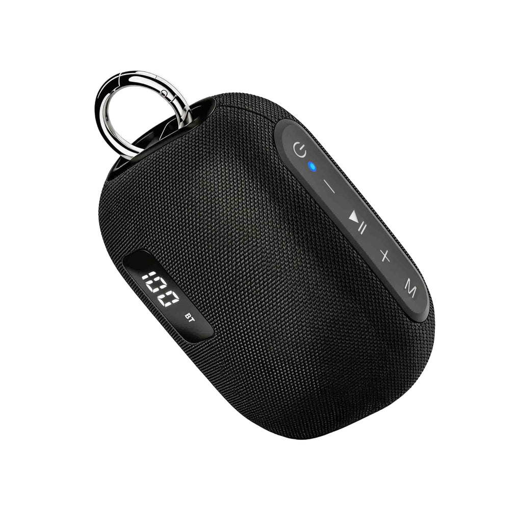 Portable, IPX7 Waterproof and Dustproof Bluetooth Speaker, Big Sound with Punchy Bass, Built-in Battery, For Outdoor/Travel/Camping