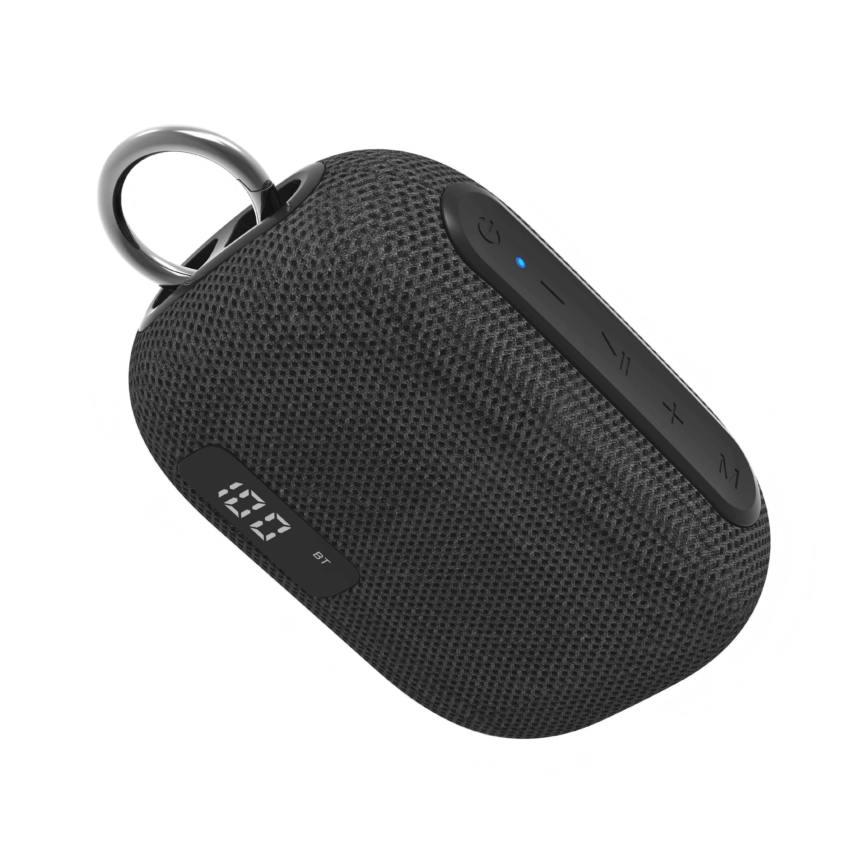 Portable, IPX7 Waterproof and Dustproof Bluetooth Speaker, Big Sound with Punchy Bass, Built-in Battery, For Outdoor/Travel/Camping