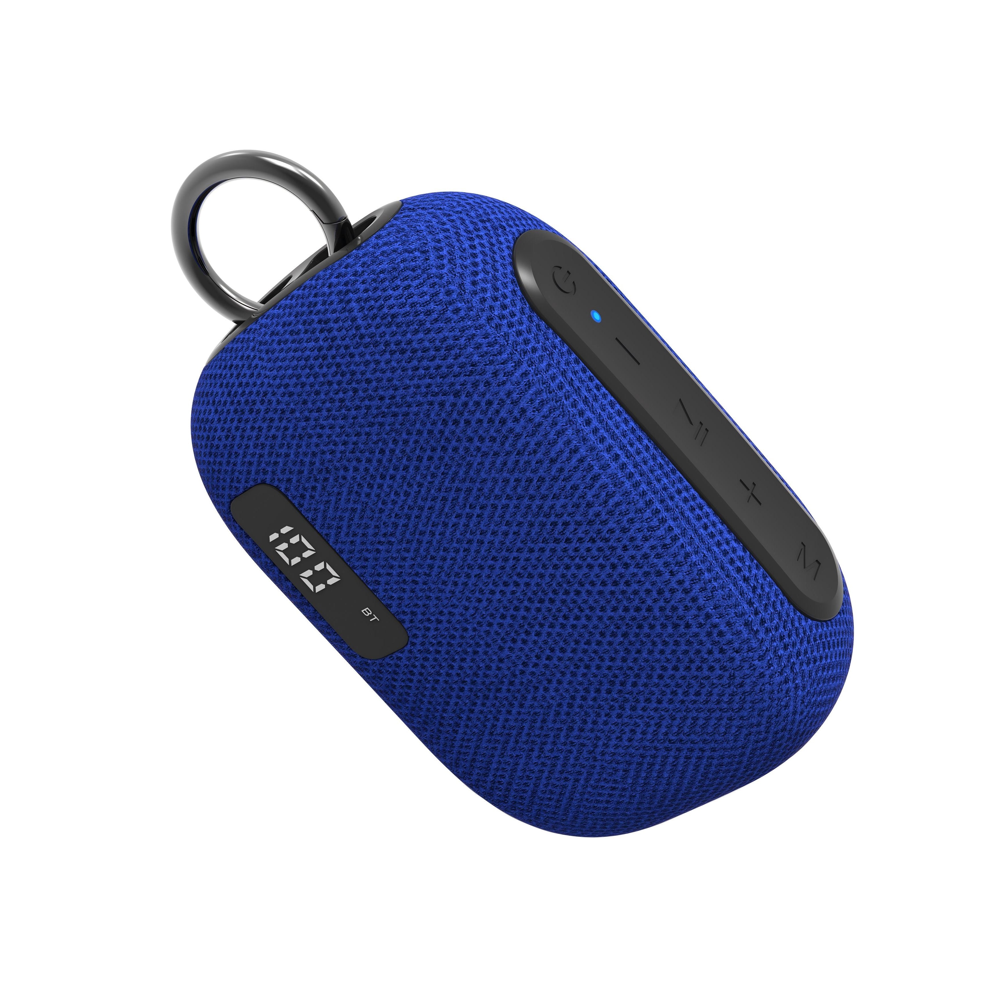 Portable, IPX7 Waterproof and Dustproof Bluetooth Speaker, Big Sound with Punchy Bass, Built-in Battery, For Outdoor/Travel/Camping