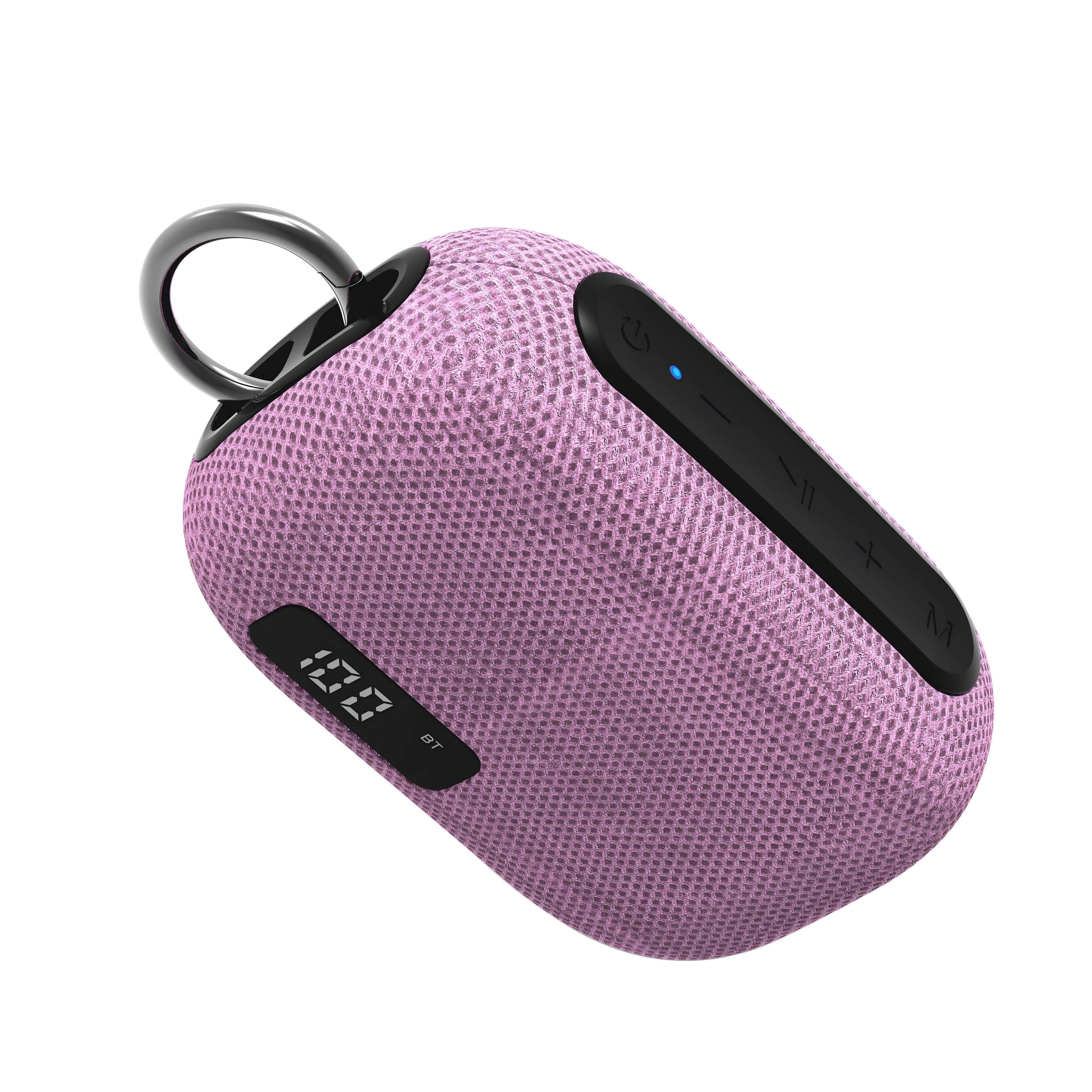 Portable, IPX7 Waterproof and Dustproof Bluetooth Speaker, Big Sound with Punchy Bass, Built-in Battery, For Outdoor/Travel/Camping