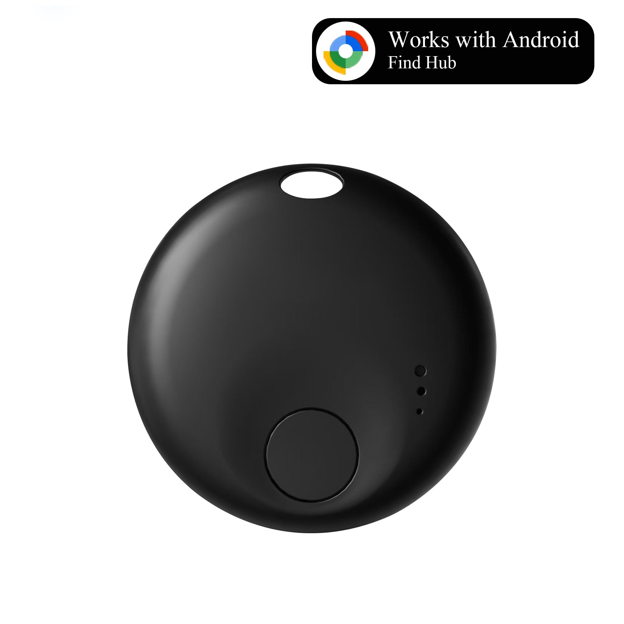Air Tracker Tags, Bluetooth Tracker for Google Find Hub, Replaceable Battery, Anti-Lost Item Finder for Travel, Car, Luggage, Key and More