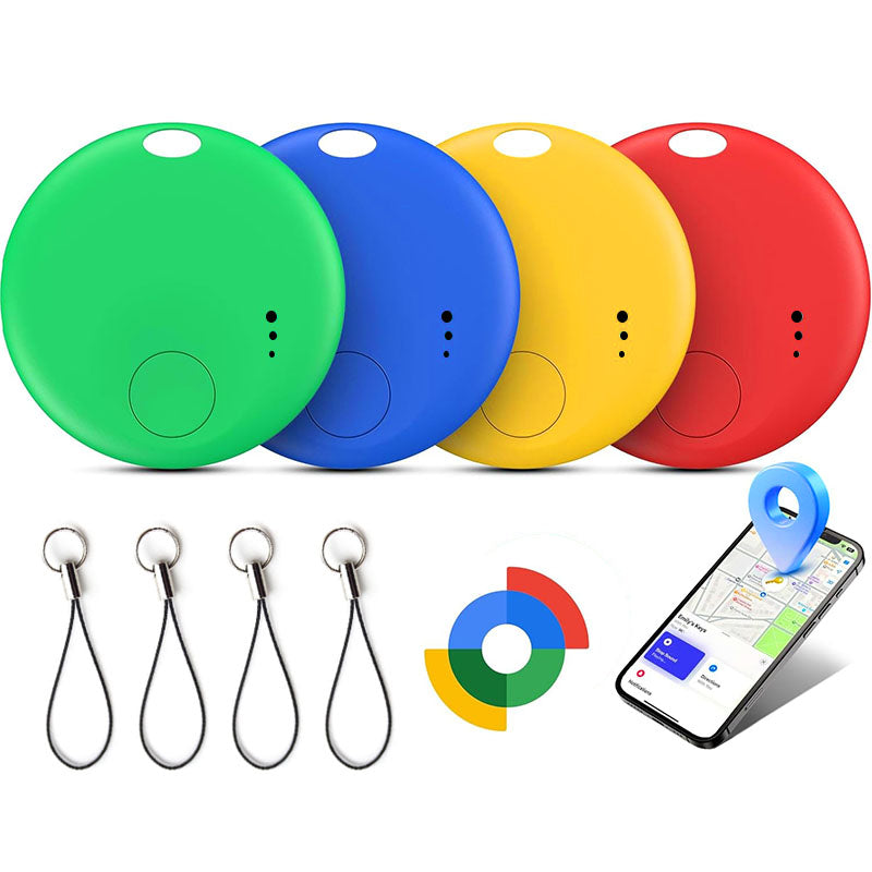 Air Tracker Tags, Bluetooth Tracker for Google Find Hub, Replaceable Battery, Anti-Lost Item Finder for Travel, Car, Luggage, Key and More