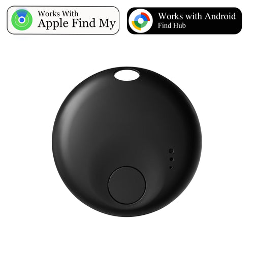 Air Tracker Tags, Bluetooth Tracker for Apple Find My, for Google Find Hub, Replaceable Battery, Anti-Lost Item Finder for Travel, Car, Luggage, Key and More