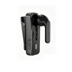 Bluetooth Headset with 240mAh Charging Case, Clip Design, Bluetooth V6.0 Headset with Noise Cancelling Mic – Wireless Earpiece Hands-Free Headphones for Office Trucker Driving Business,Black